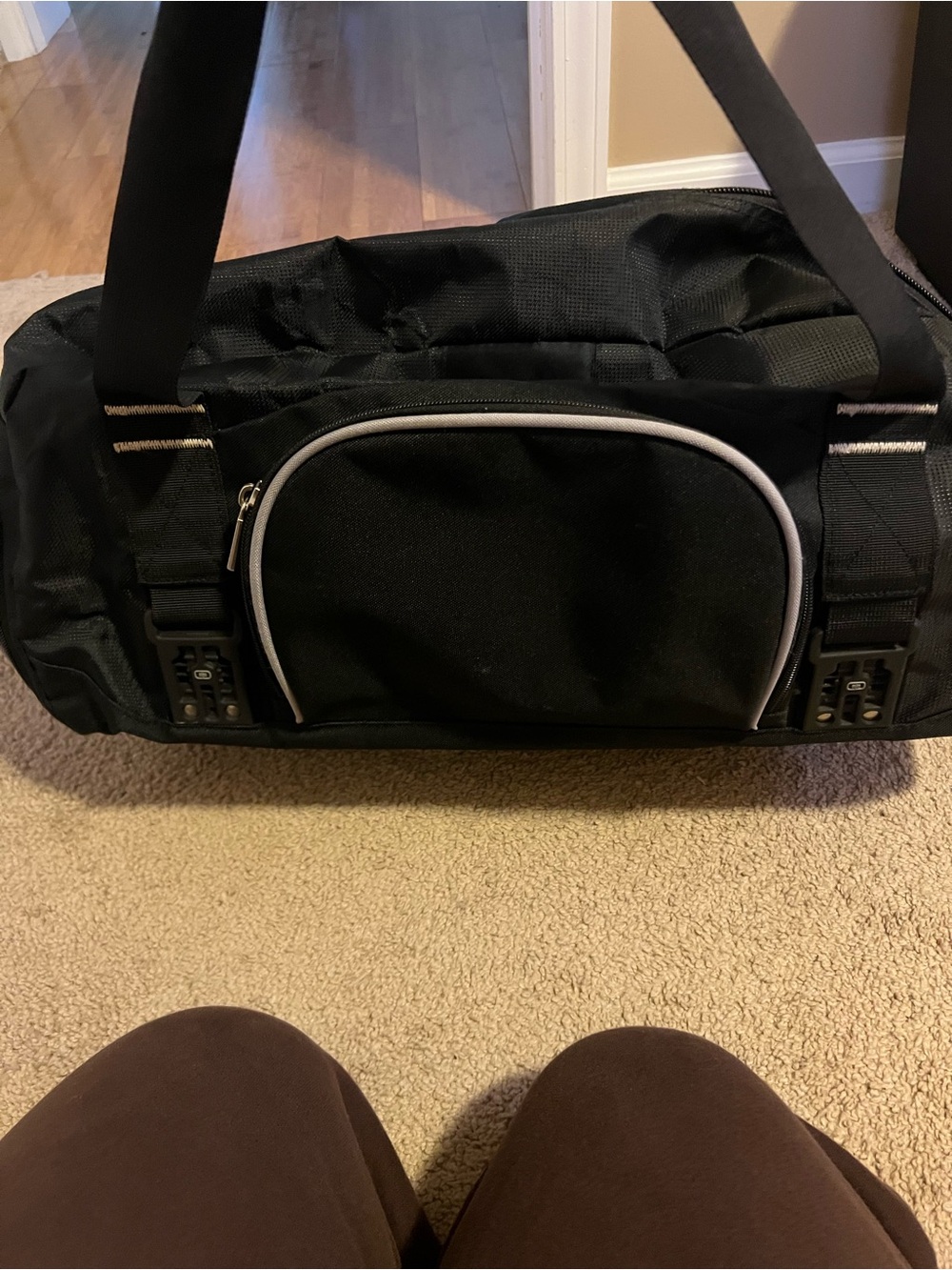 OGIO Black Men's Duffel Bag with Adjustable Shoulder Strap - Picture 3 of 14